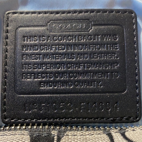 COACH PENELOPE WEEKEND TOTE - Picture 10 of 14